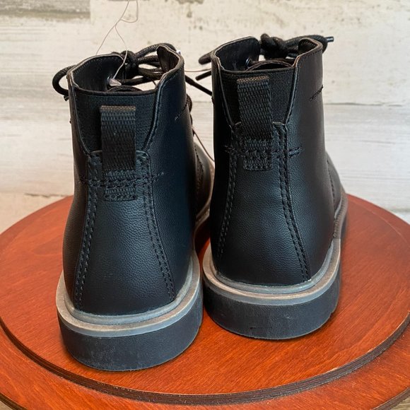 Cat & Jack Black Ankle Boots Size 13 New - No Tags - Picture 3 of 7